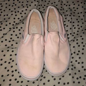 Light Pink Slip on vans!!